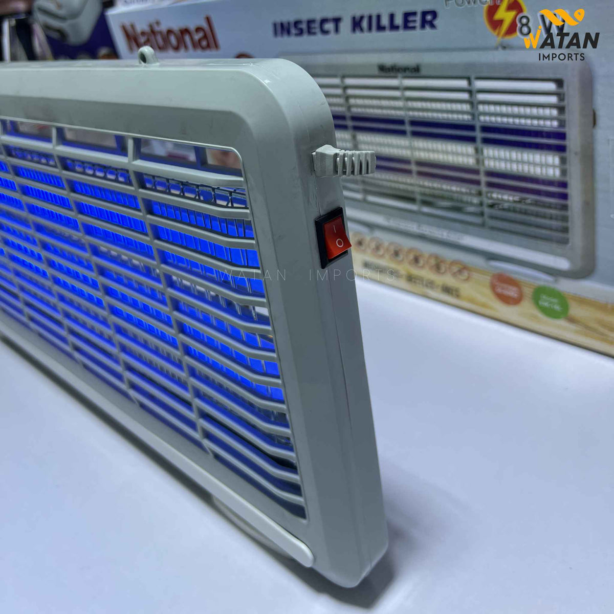 Electric Mosquito Killer Lamp – Slim & Elegant Design with Chain Holder